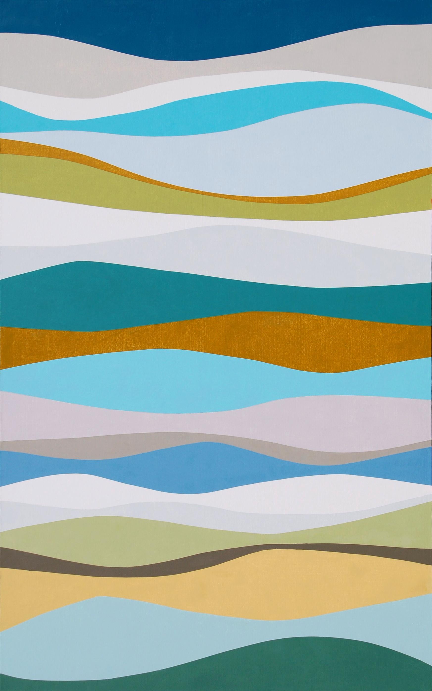 Jill  Keller Peters Interior Painting – Lyrische Reihe Nr. 9