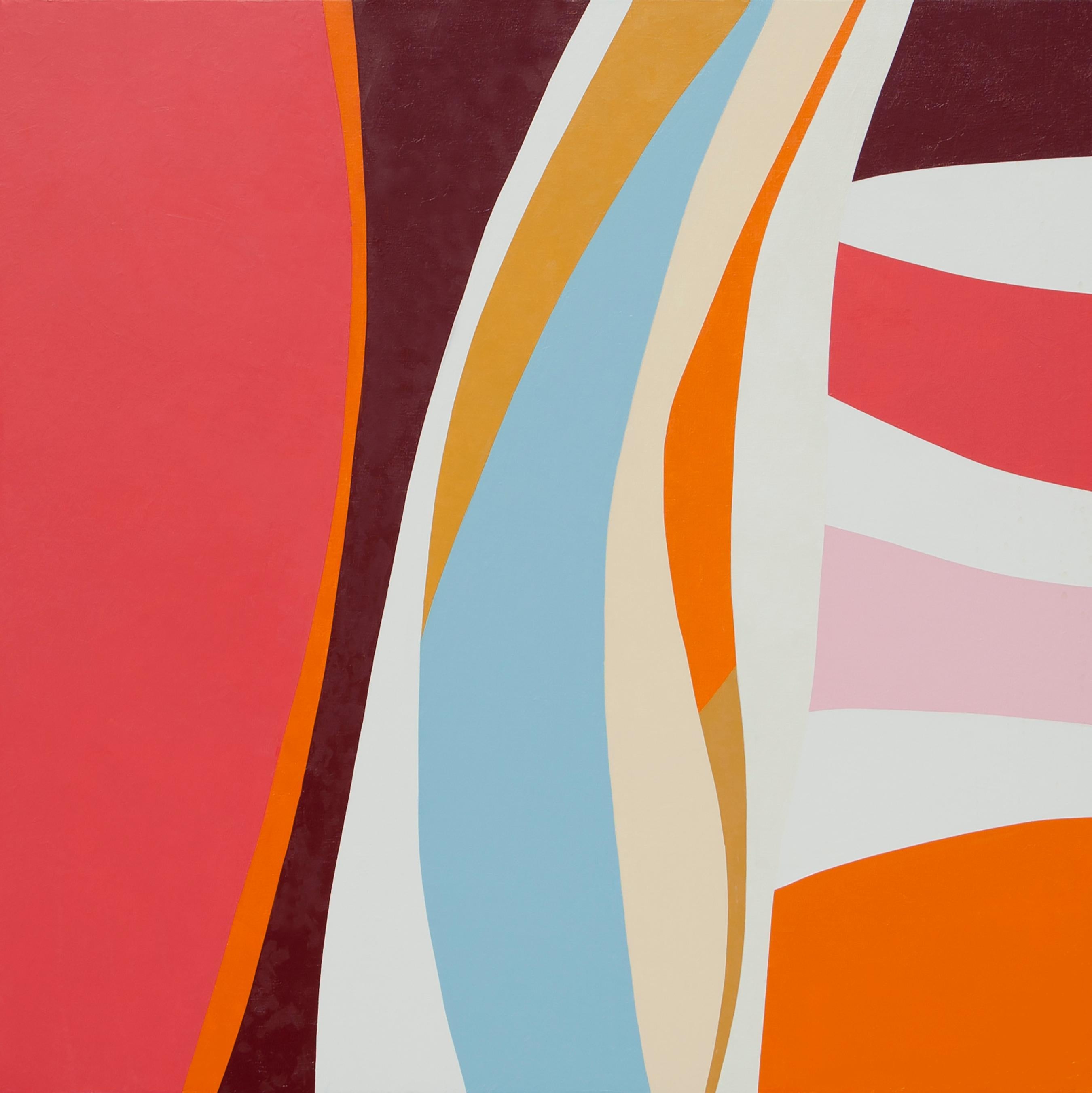 Jill  Keller Peters Abstract Painting - Calypso