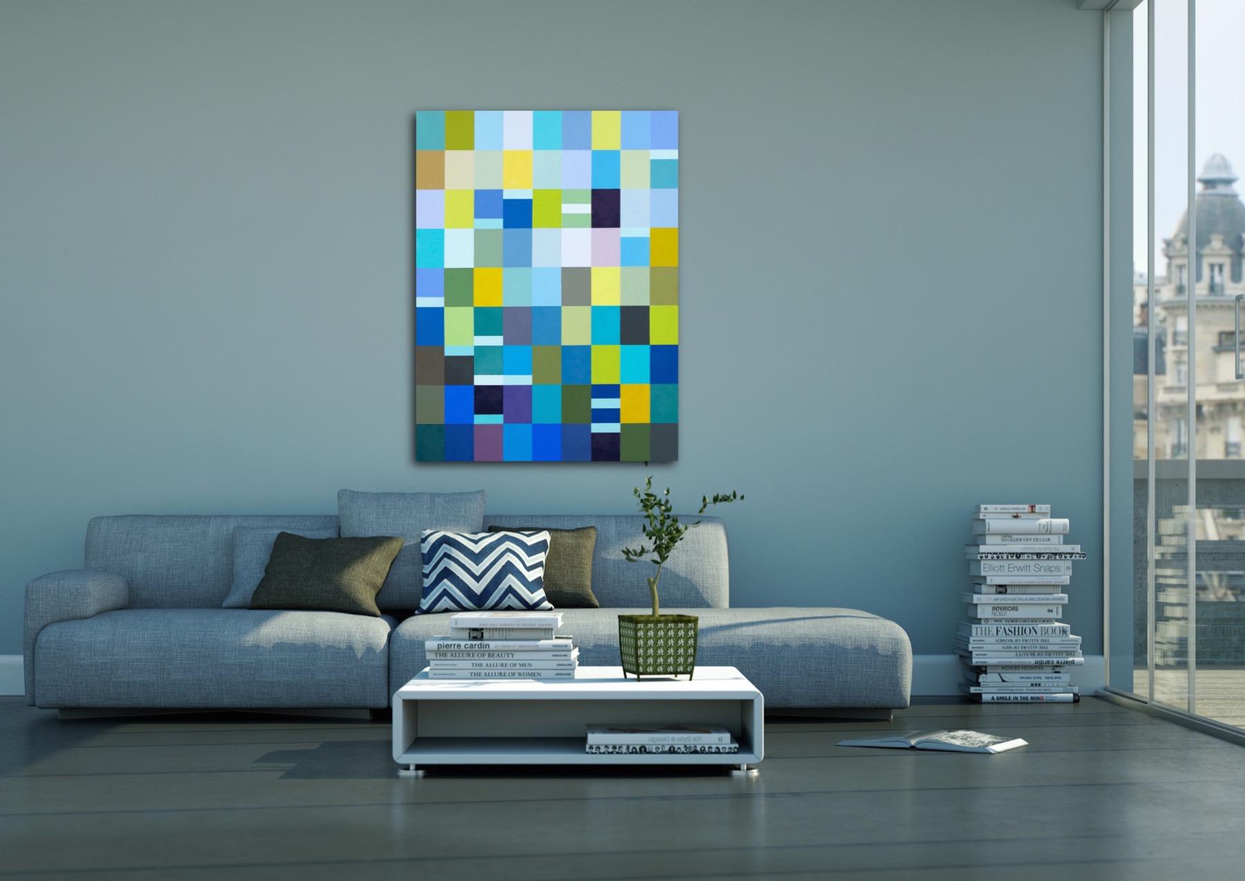L'artista Jill Keller Peters è una colorista i cui dipinti astratti ad olio in campo cromatico comunicano idee attraverso il colore. Accostando tinte pure e vivaci che parlano tra loro quando vengono combinate, Keller Peters coreografa il ritmo e lo