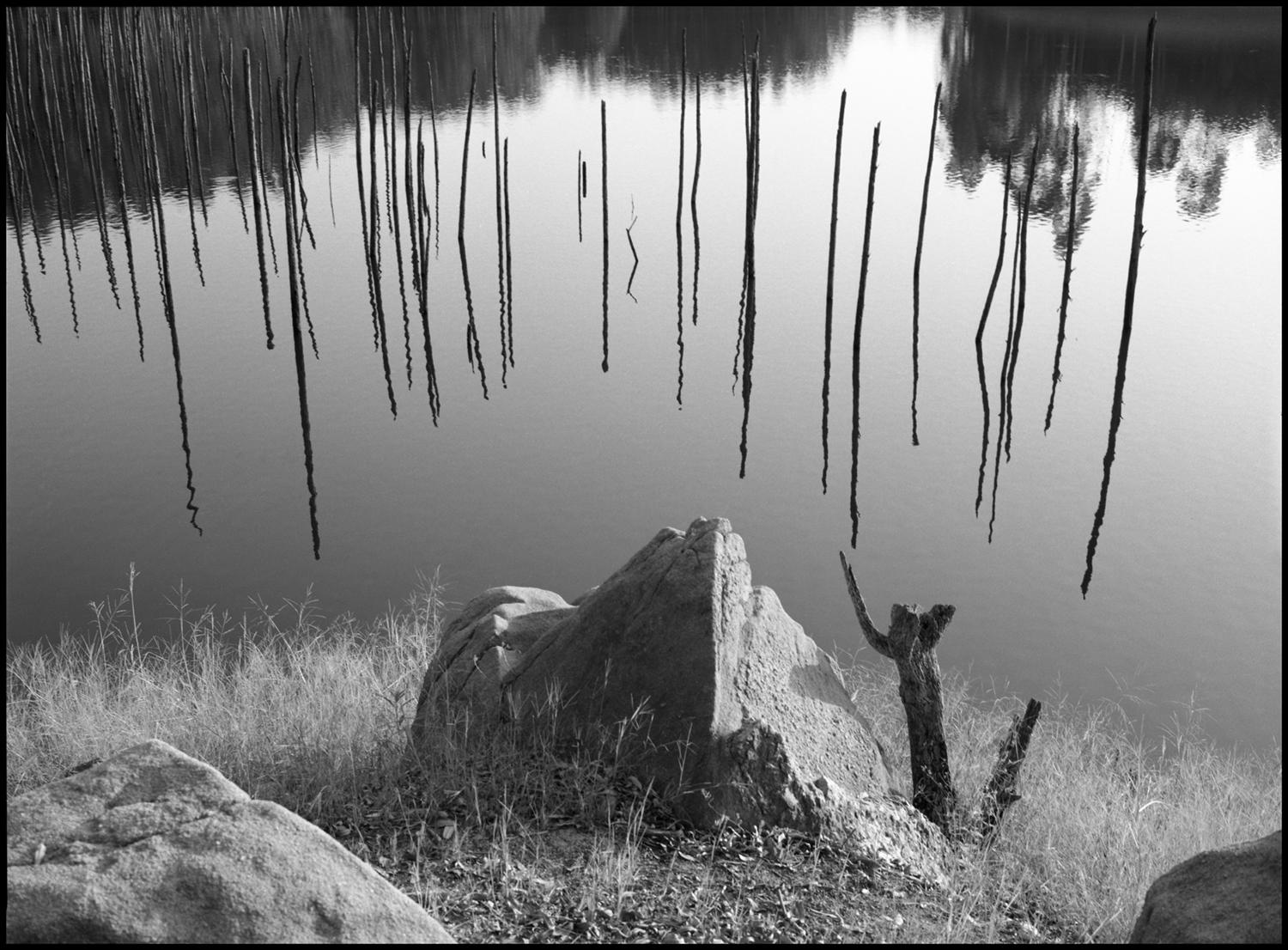 Peter Rand  Black and White Photograph - ' Still Waters ' - signed limited edition silver gelatine print - Oversize 
