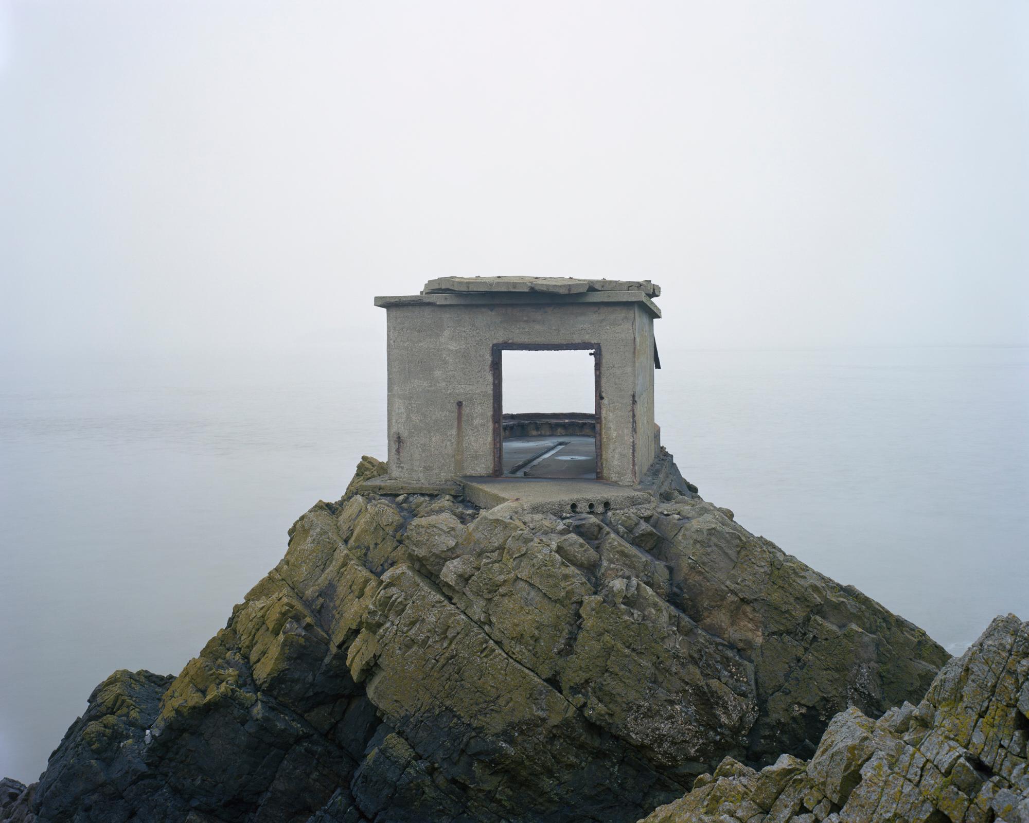 Marc Wilson Landscape Photograph - The Last Stand. Brean Down I, Somerset, England. 2012