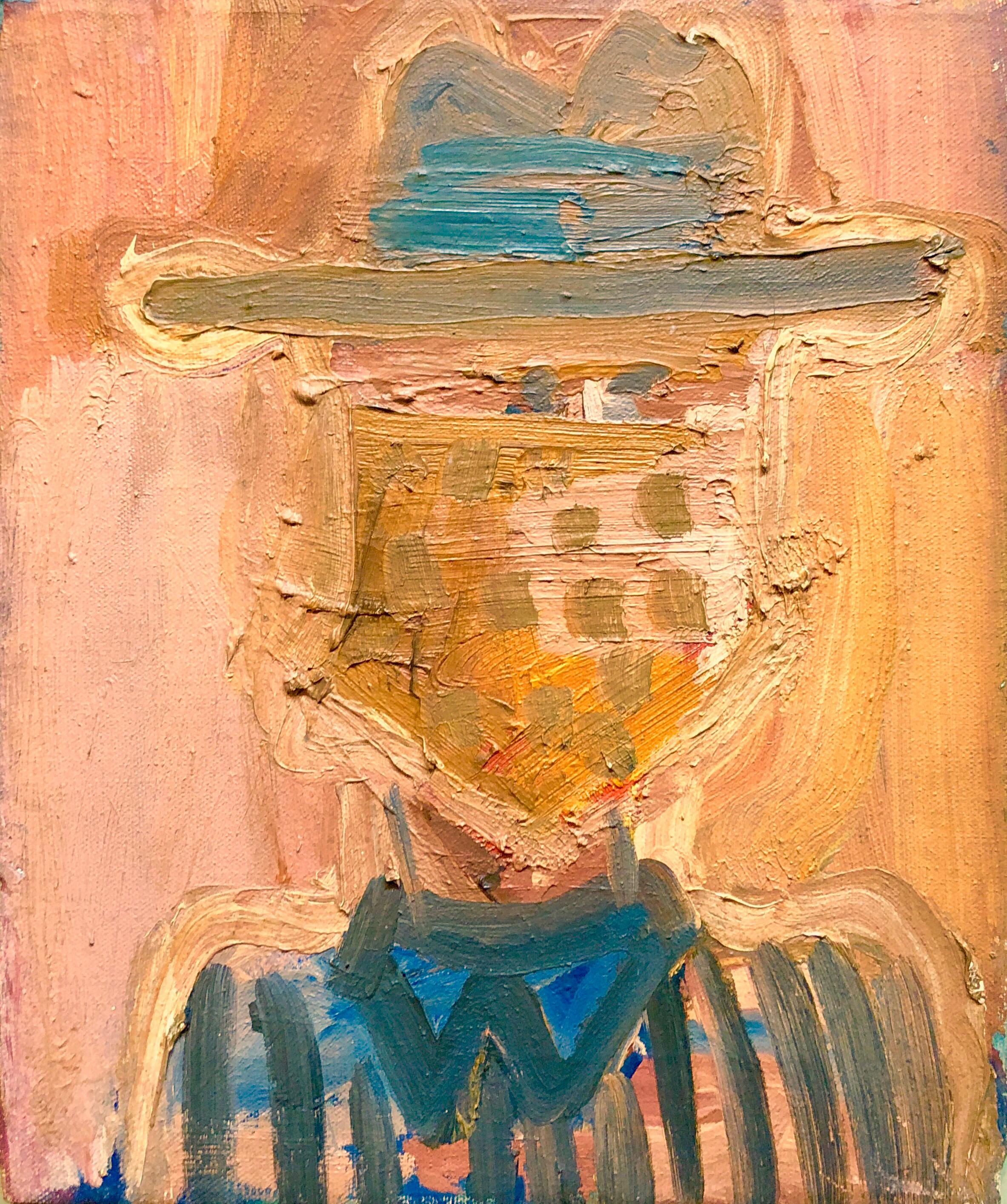 1 of 2 portraits we have available, 1 of man, a cowboy. (the last photo of cowboy and nurse is just for illustration purposes. this sale is just for the cowboy. the nurse is being offered seperately)
Patricia Hermine Sloane, PhD (1934 – 2001) also
