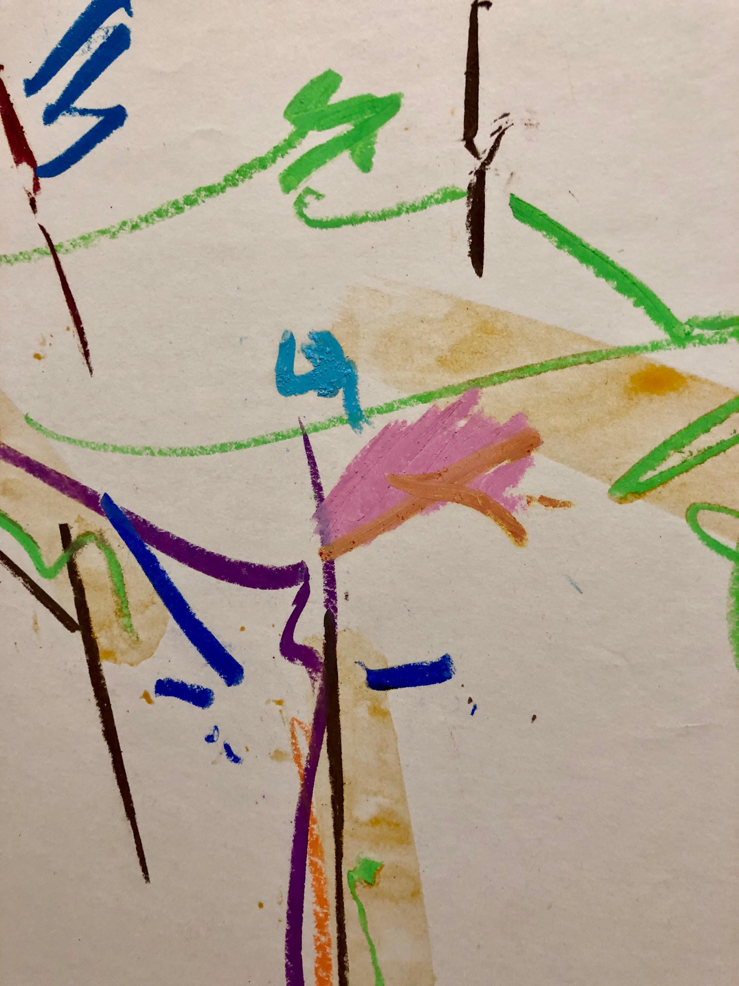 stick flower drawing