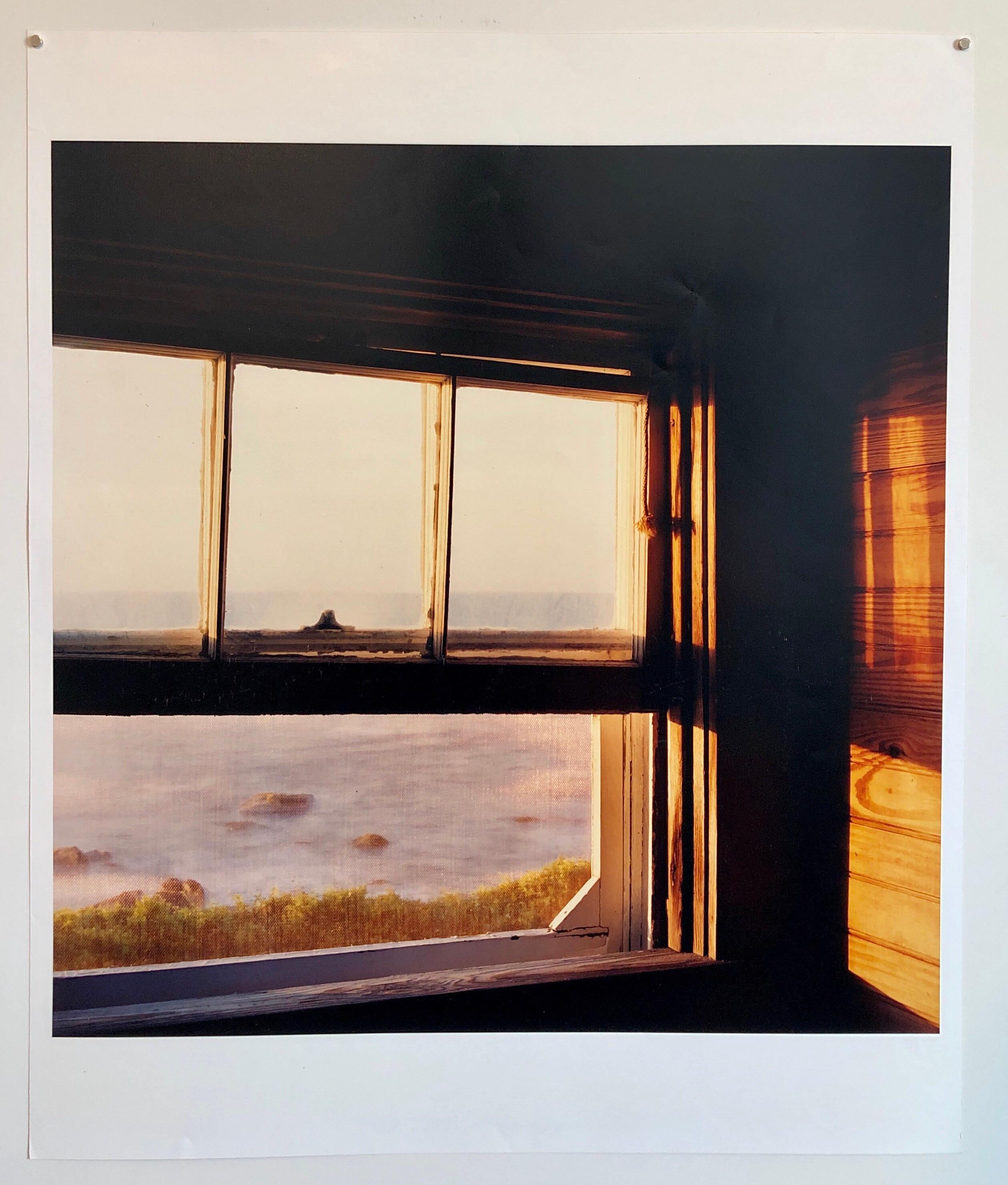 The Little Window, Large Format Photo 24X20 Color Photograph Beach House RI 1