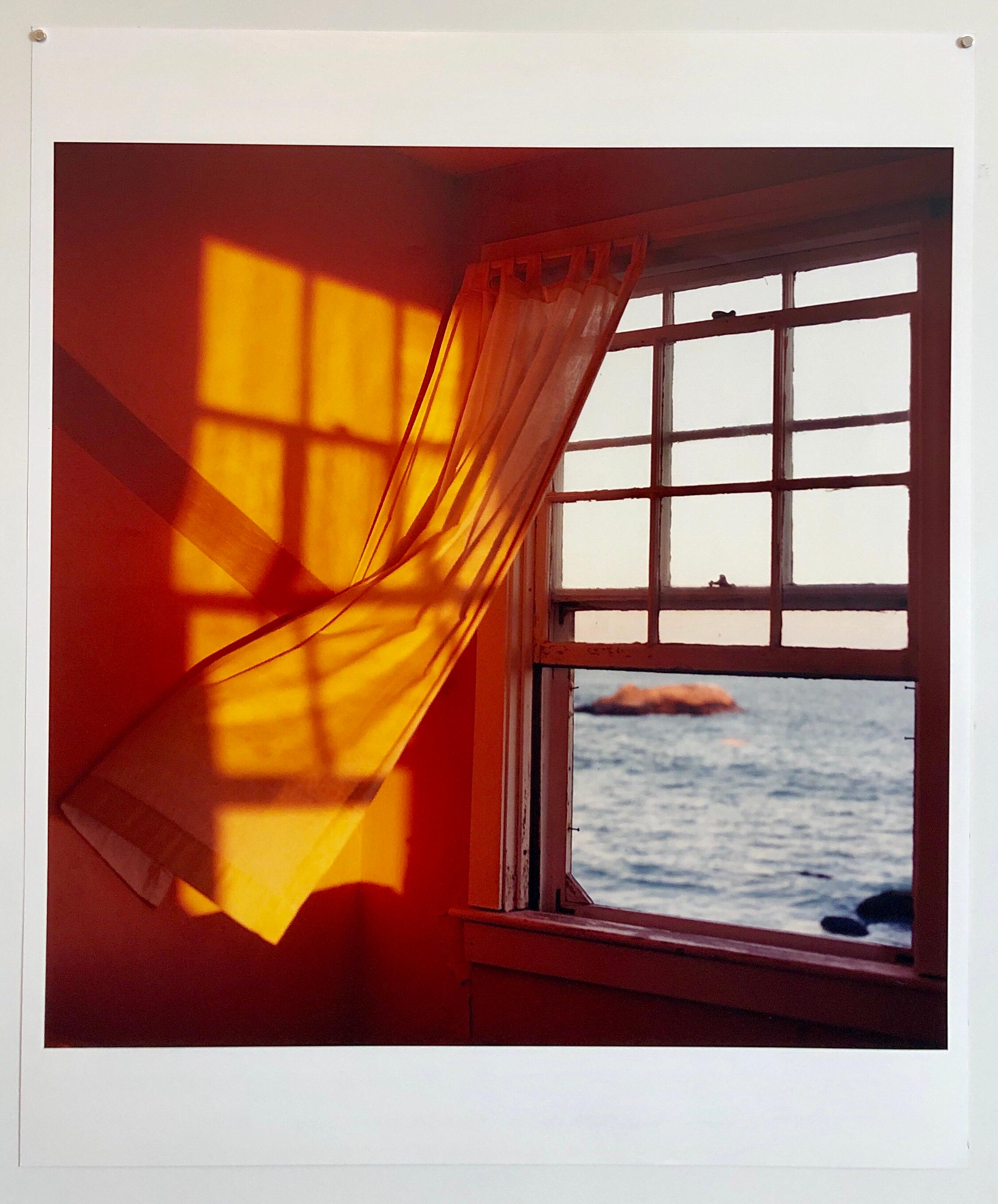 Just Before Sundown, Large Format Photo 24X20 Color Photograph Beach House 2