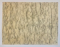 Abstract Expressionist Pencil Drawing Pierced Paper Painting Pattern Decoration