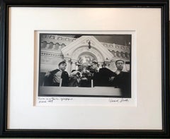 Foto Purim Pestalozzi Str Synagogue Berlin Vintage Silber Gelatinesatin Fotografie 