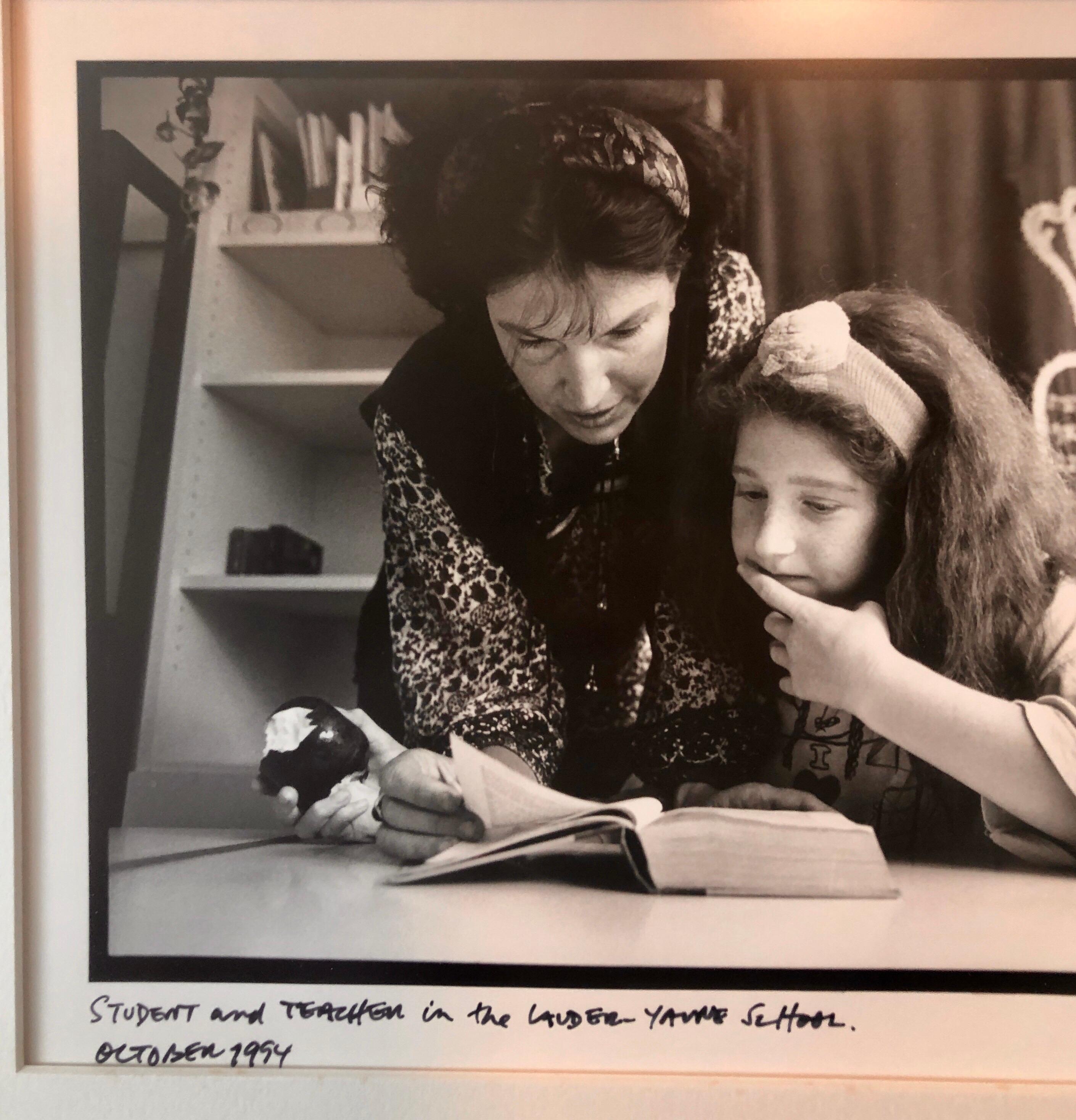 
Edward Serotta
Student and Teacher, The Lander School of Budapest. Judaica. 	
 silver gelatin print, matted, captioned by hand and hand signed and numbered. B/W photographs documenting Jewish life in Eastern and Central Europe. 
Edward Serotta is a