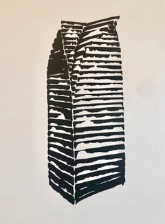 Edward Mayer Sculpture Abstract Modernist Lithograph Sketch "Spate" Print 2/10