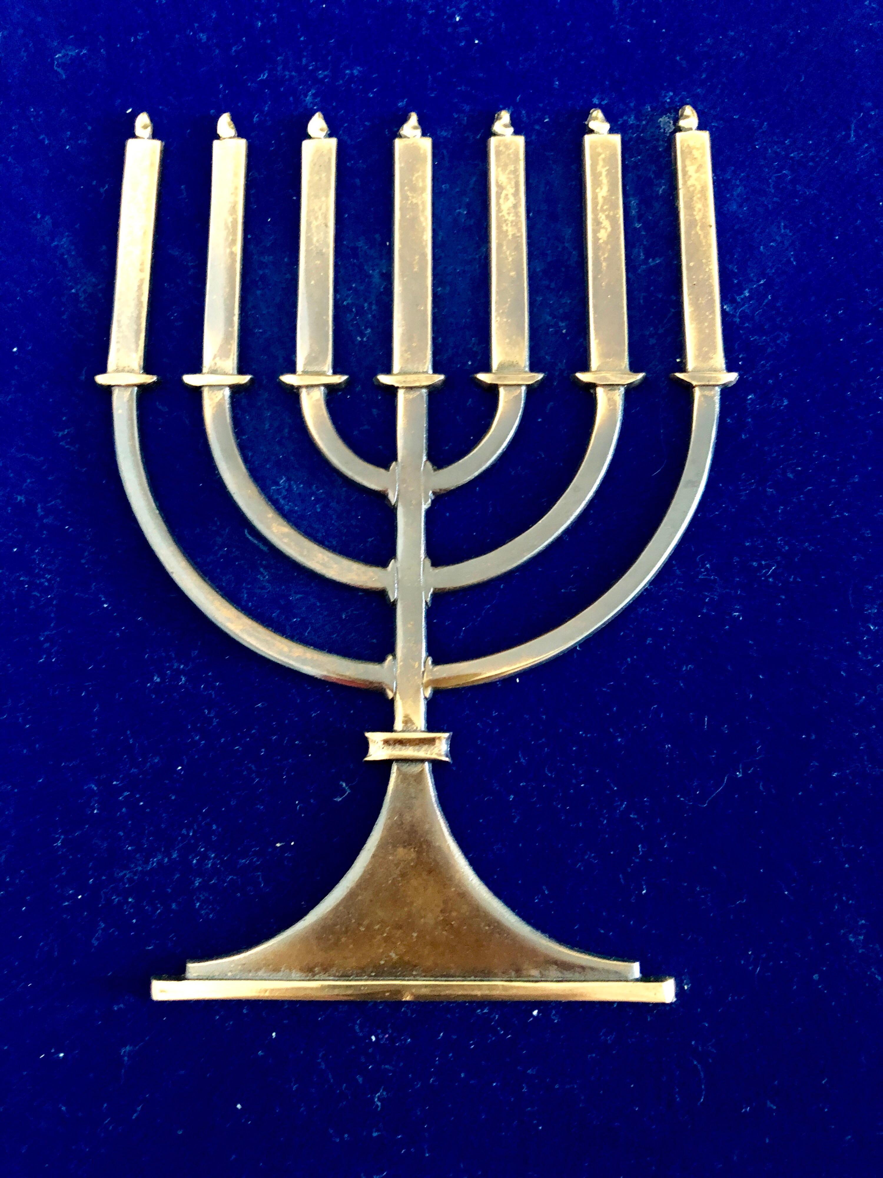 Ungarischer modernistischer Judaica-Radierungsdruck mit Teffilin-Druck, jüdischer Rabbiner im Gebet 3