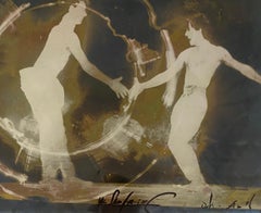 Photographie abstraite russe d'avant-garde soviétique post-soviétique, solarisée, non conforme