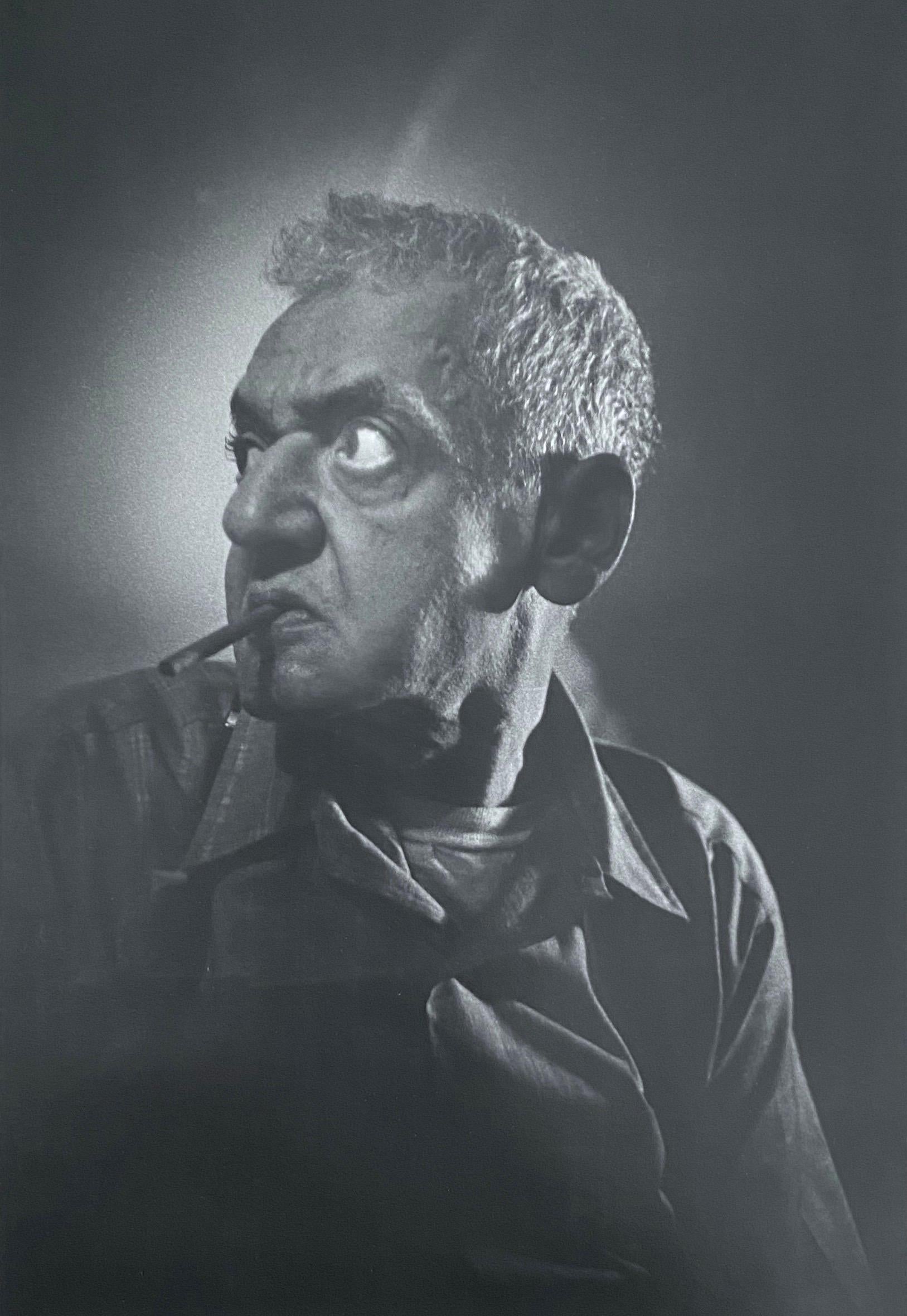 Bill Jay  Portrait Photograph - Vintage Silver Gelatin Print Photograph Weegee Arthur Fellig Photo Portrait 
