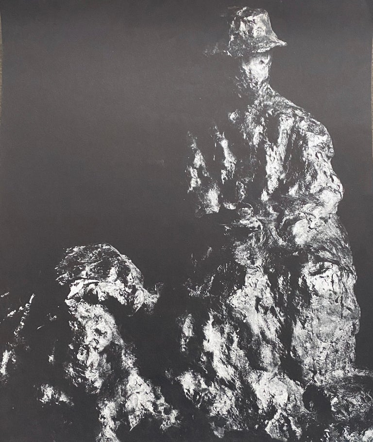 Paul Suttman Expressionist Offset Lithograph For Sale at