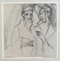 Escuela Bezalel Jerusalén Judaica Israelí Grabado