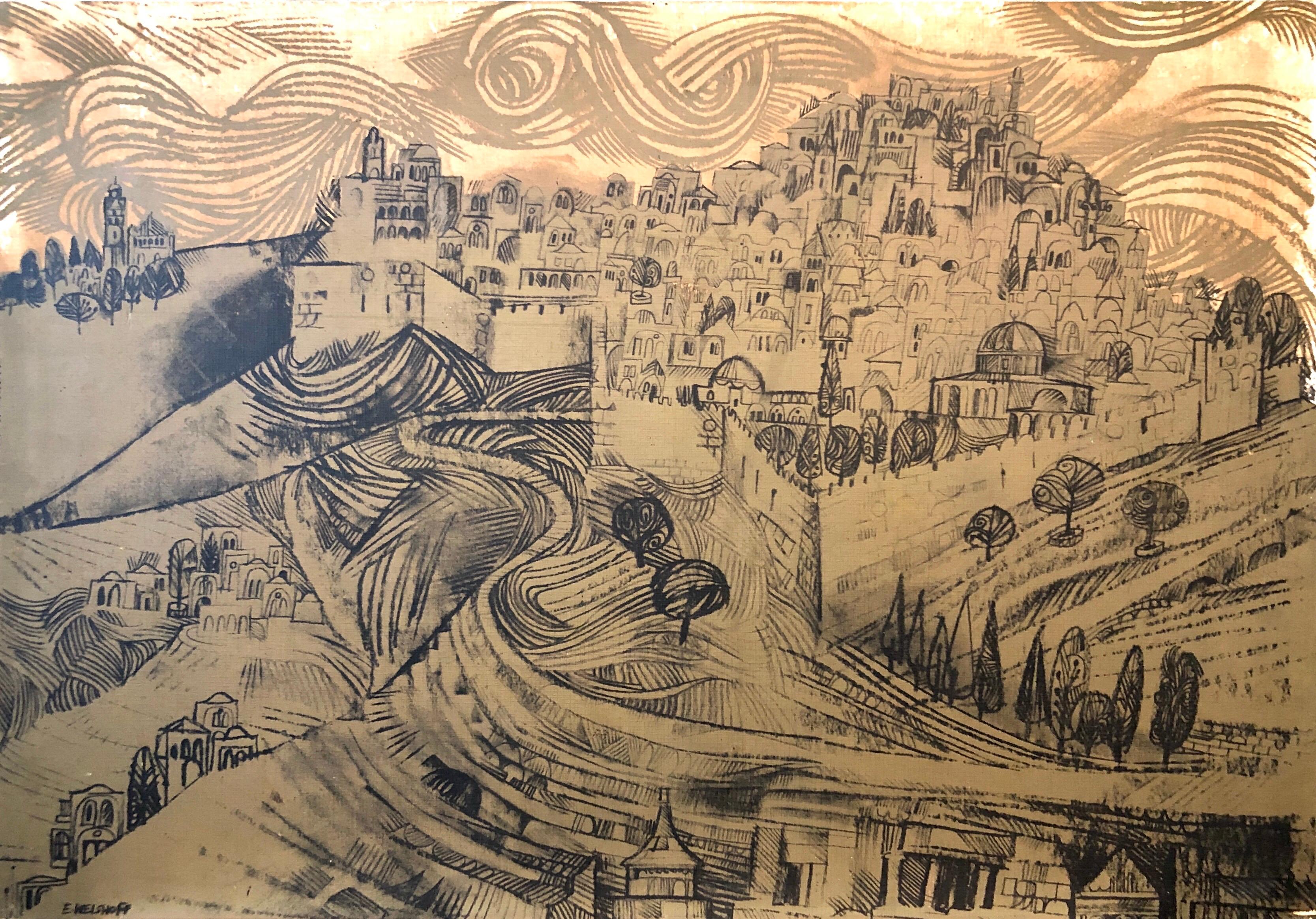 jerusalem print