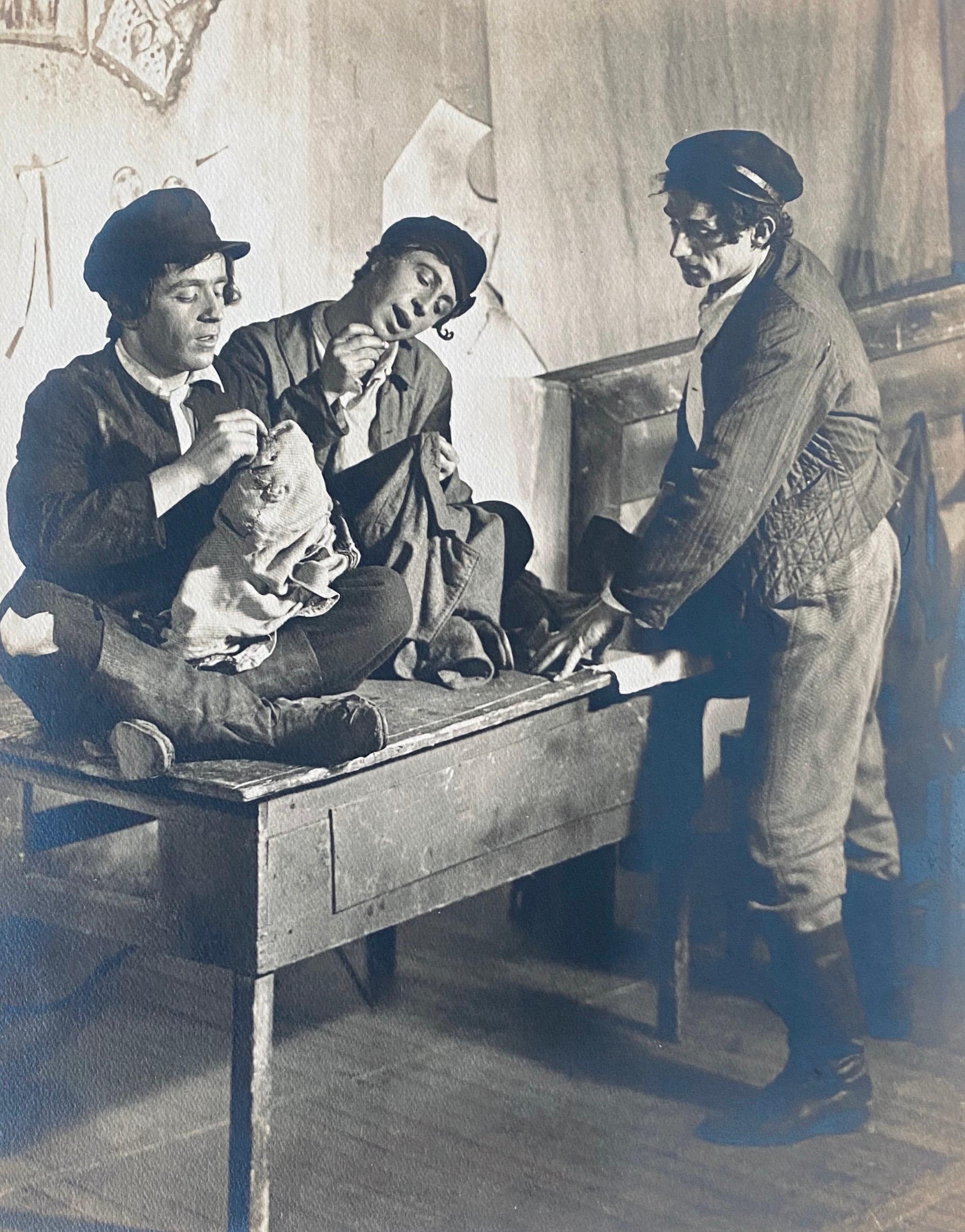 Alfredo Valente  Black and White Photograph - Artef Yiddish Theater Photograph 