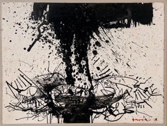 Dessin expressionniste abstrait