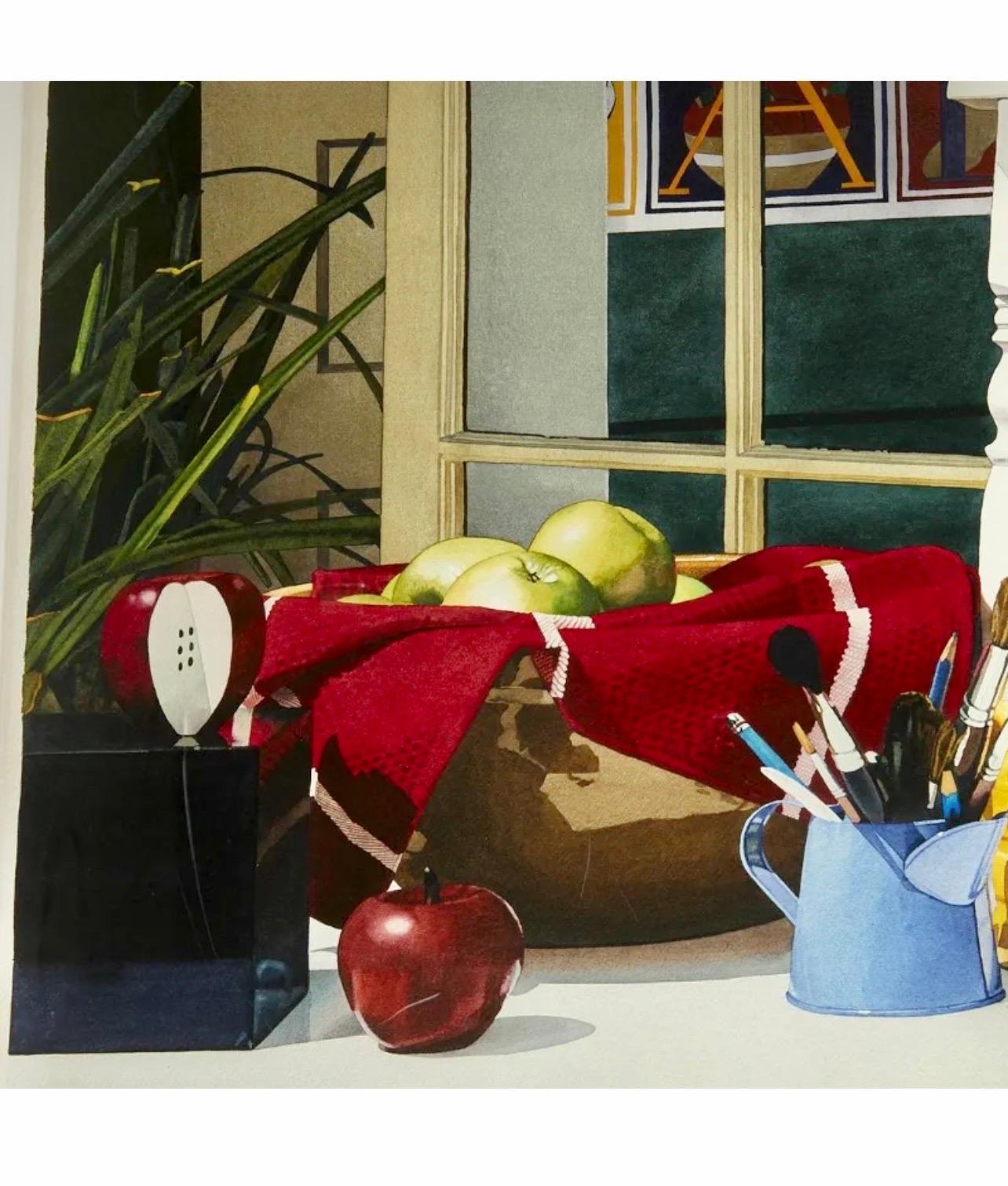 Grande peinture à l'aquarelle photo réaliste Pop Art - Jouets pour enfants - Bloc d'ours en forme d'ours en peluche - Photoréalisme Painting par Michael Beck