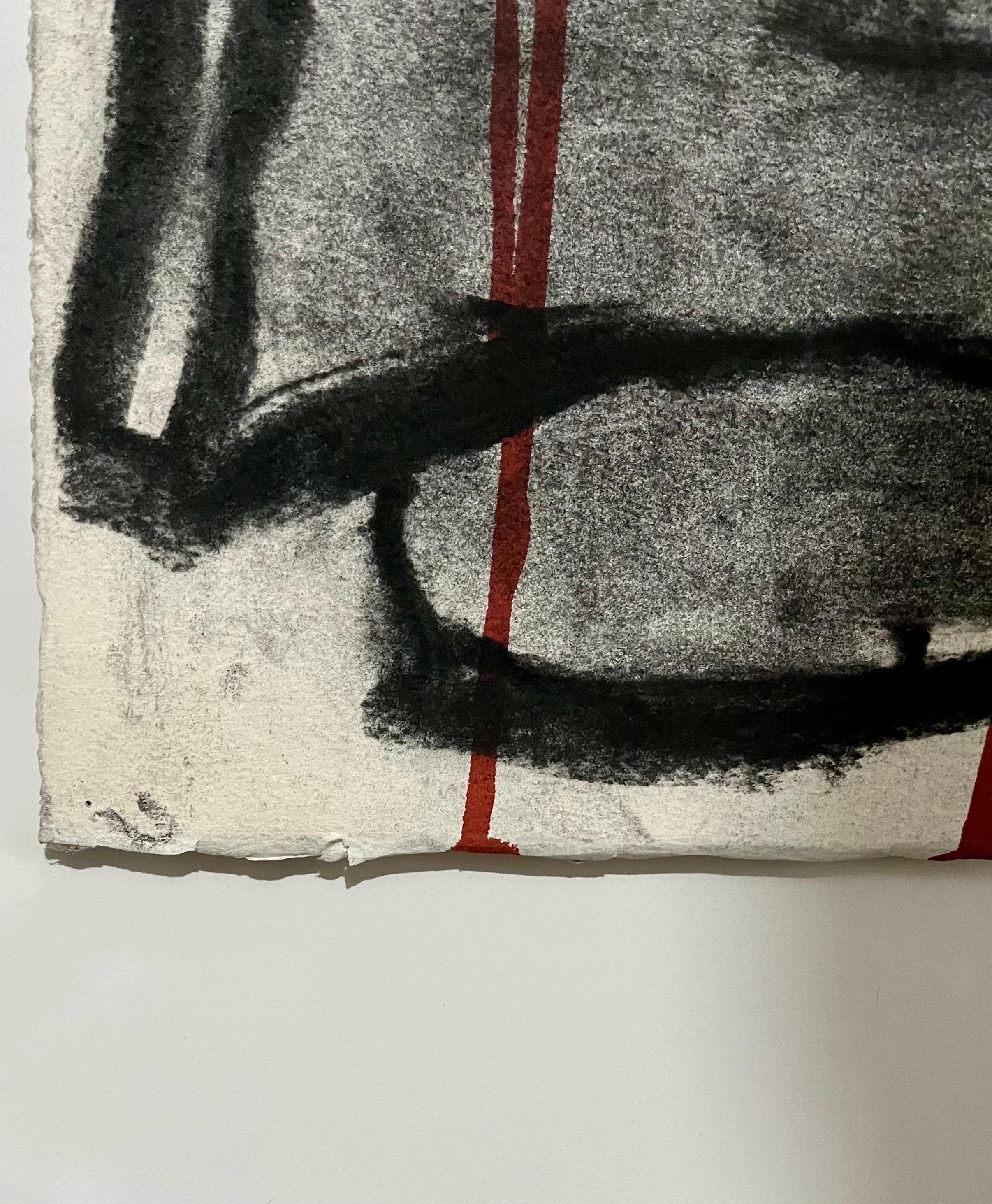 Peinture expressionniste abstraite et audacieuse des techniques mixtes Richard Snyder NYC Art en vente 4