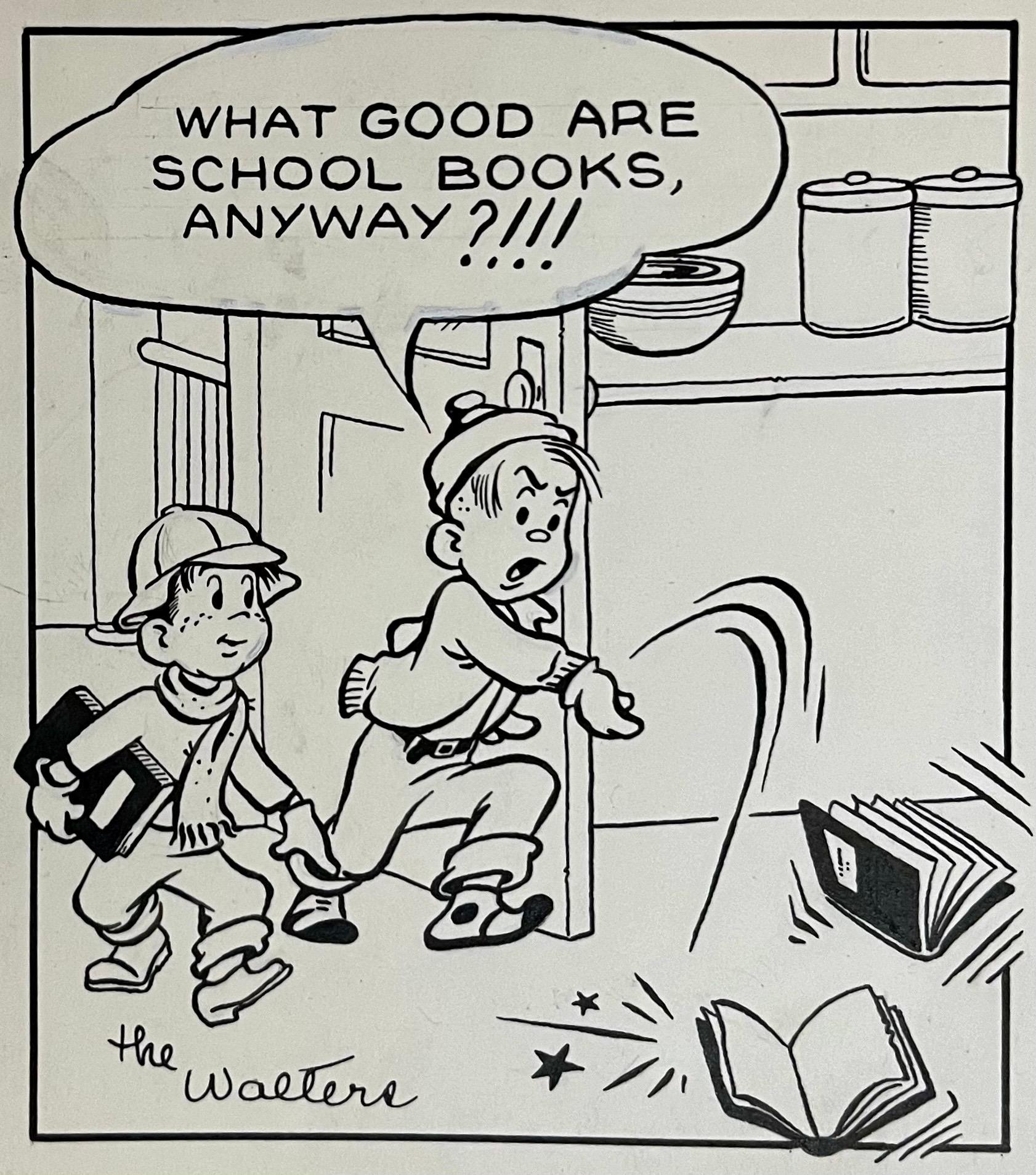 SUSIE Q. SMITH
Medio: Cómics de periódico
Distribuido por: King Features Syndicate
Apareció por primera vez: 1945
Creadores: Linda y Jerry Walter

6.25 X 18.25

Al igual que sus contemporáneas Aggie Mack, Candy y Patsy Walker (antes de su conversión