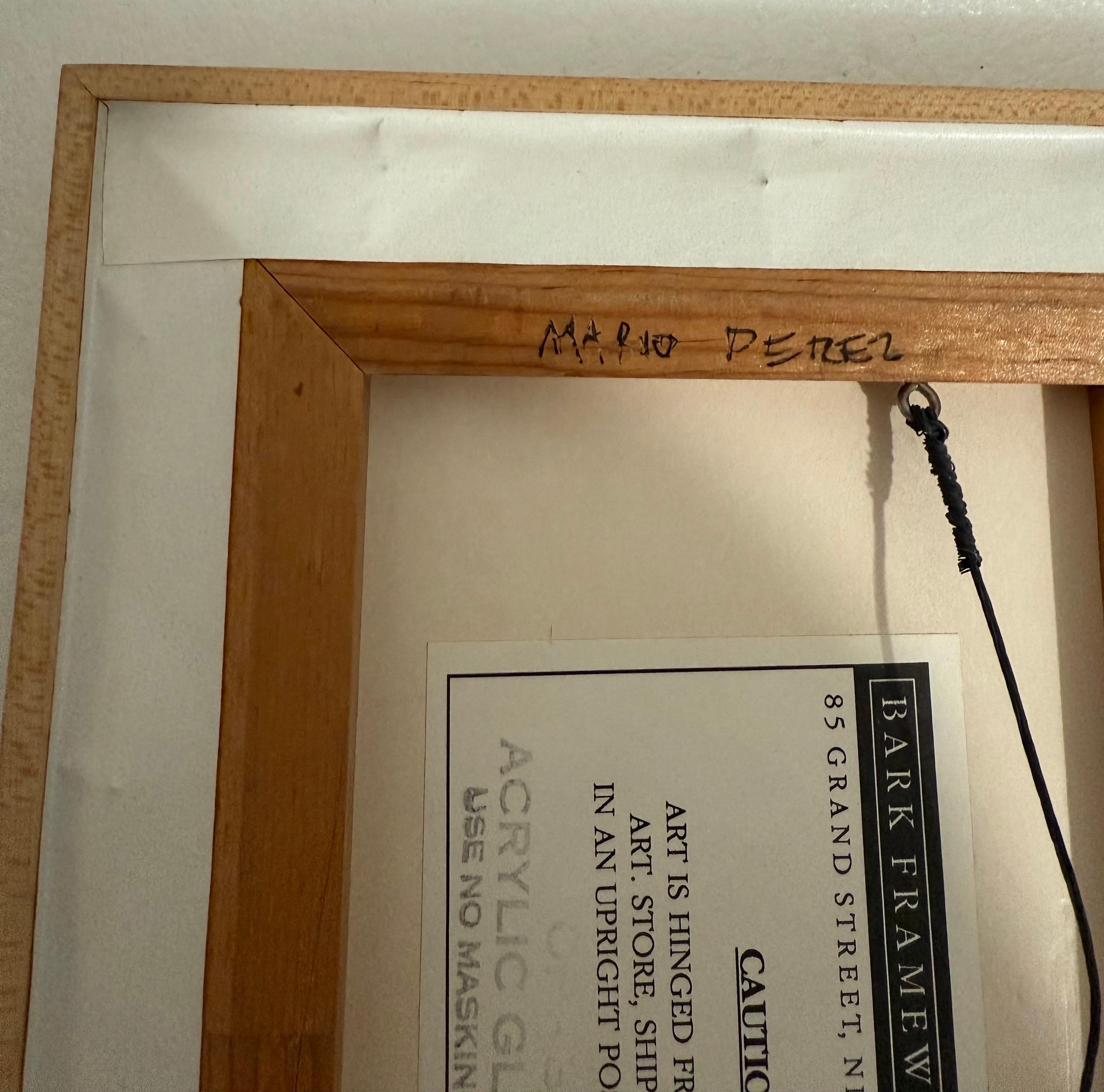 Art latino-américain Dessin à l'encre Mario Perez Nachimiento Argentine Moderniste en vente 3