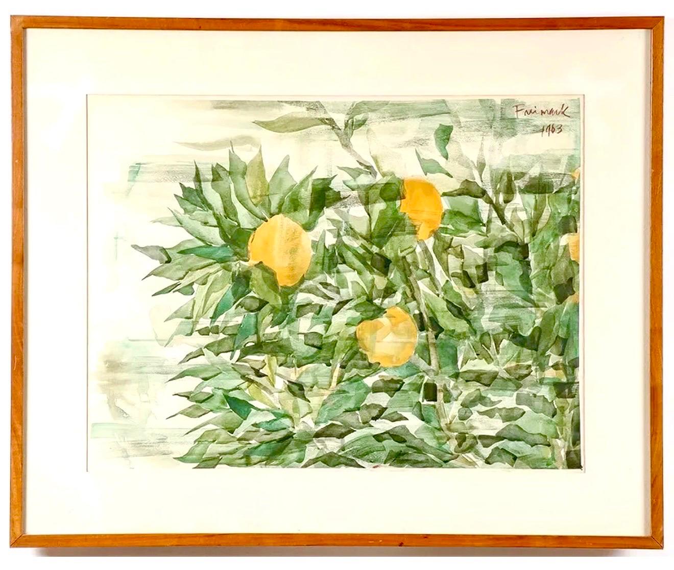 Unframed Drawings and Watercolor Paintings