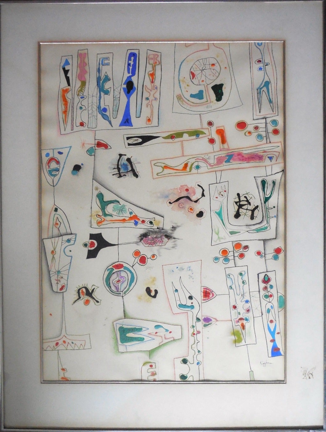 Lawrence Kupferman Abstract Drawing - Untitled