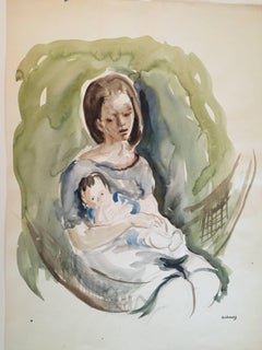 Vintage Mother with Child