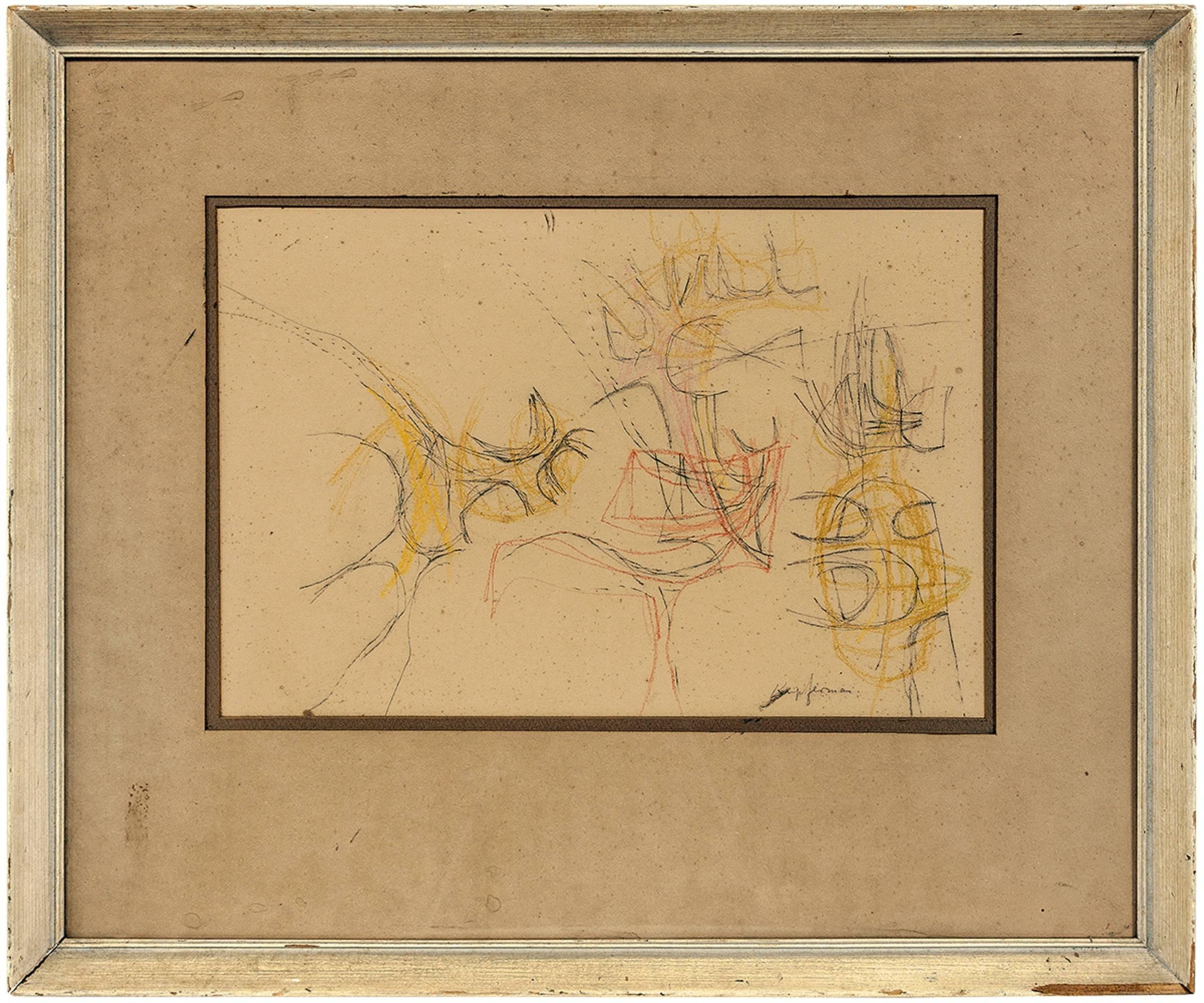 Lawrence Kupferman Abstract Drawing - Fragments of August