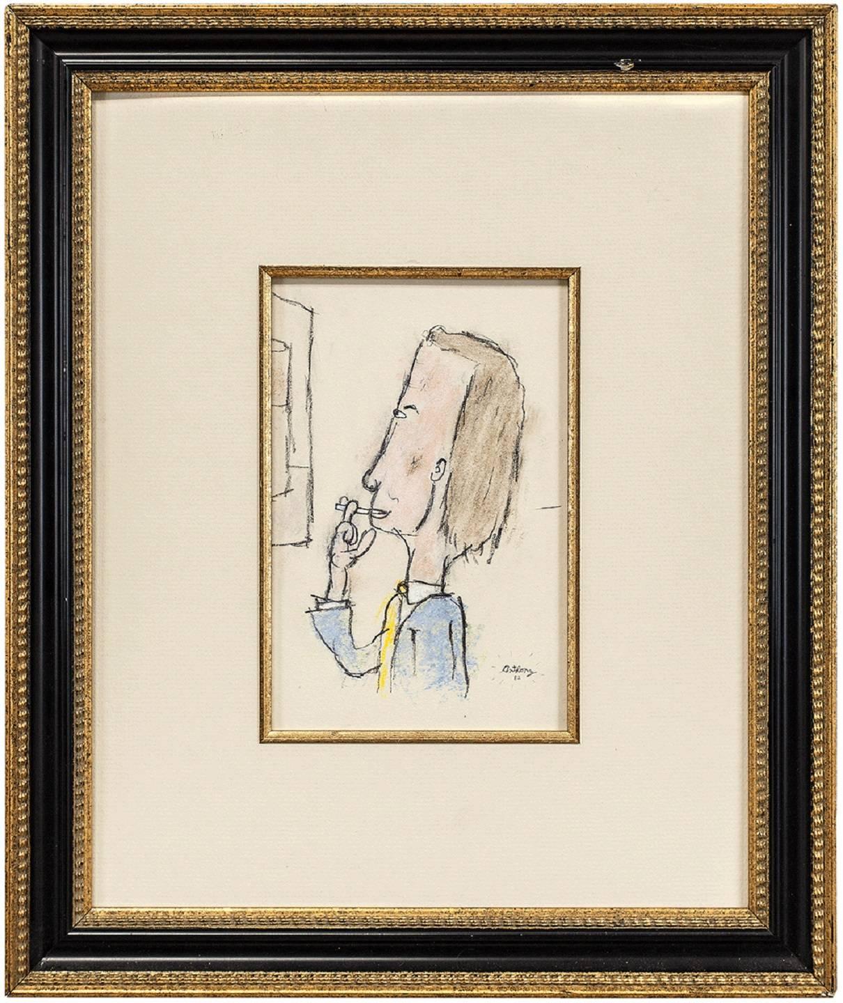 William Anthony Figurative Art – Der Genießer