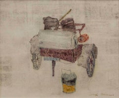 Altes Feuerwagon, Monotypie