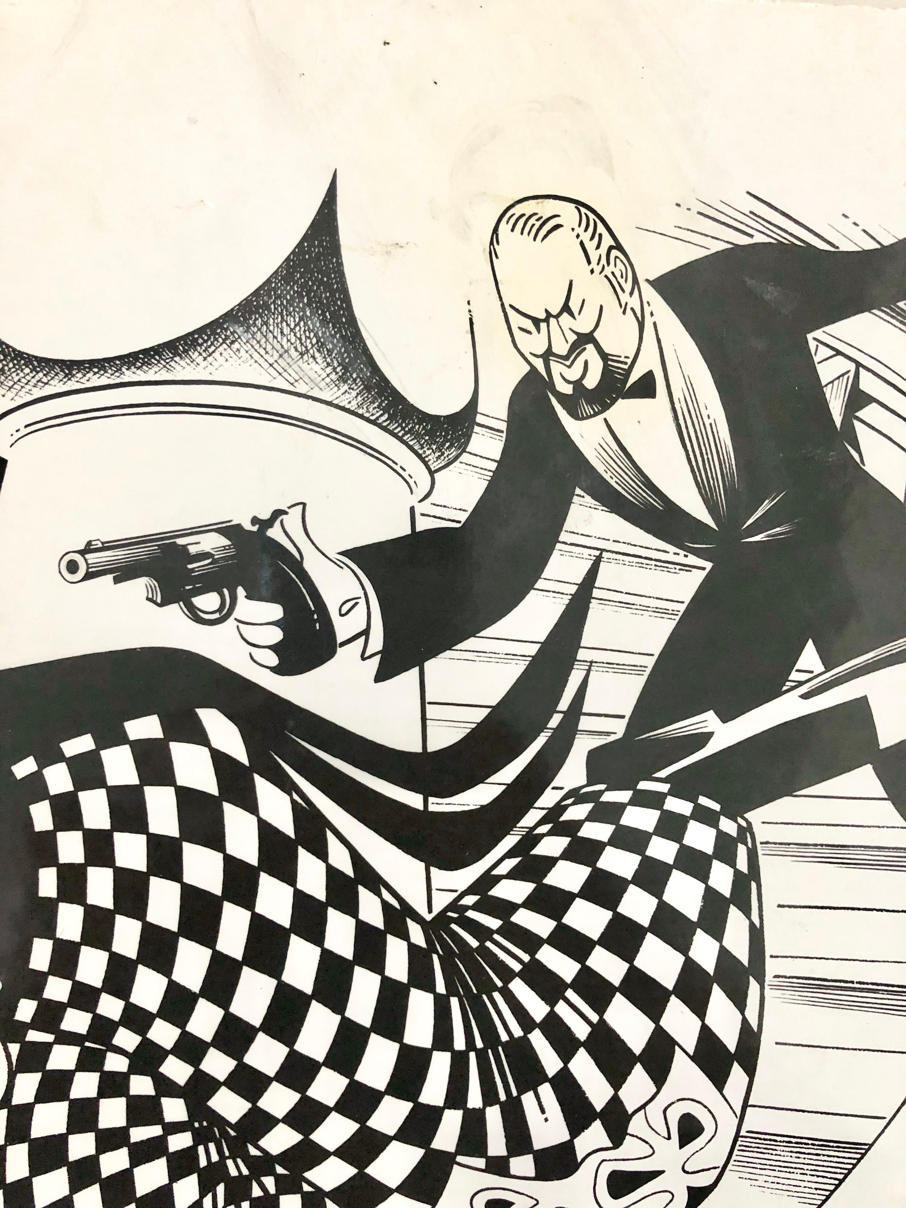Samuel &New (10 janvier 1917 - 30 juillet 2011) est un dessinateur de Brooklyn, né à New York, qui s'est spécialisé dans les caricatures de théâtre pendant plus de trente ans. Ses dessins de célébrités du théâtre, de l'opéra, du ballet et du cinéma