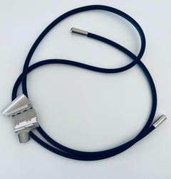 Architect Olabuenaga Vintage Cloisonne Enamel Art Necklace Acme studios Necktie