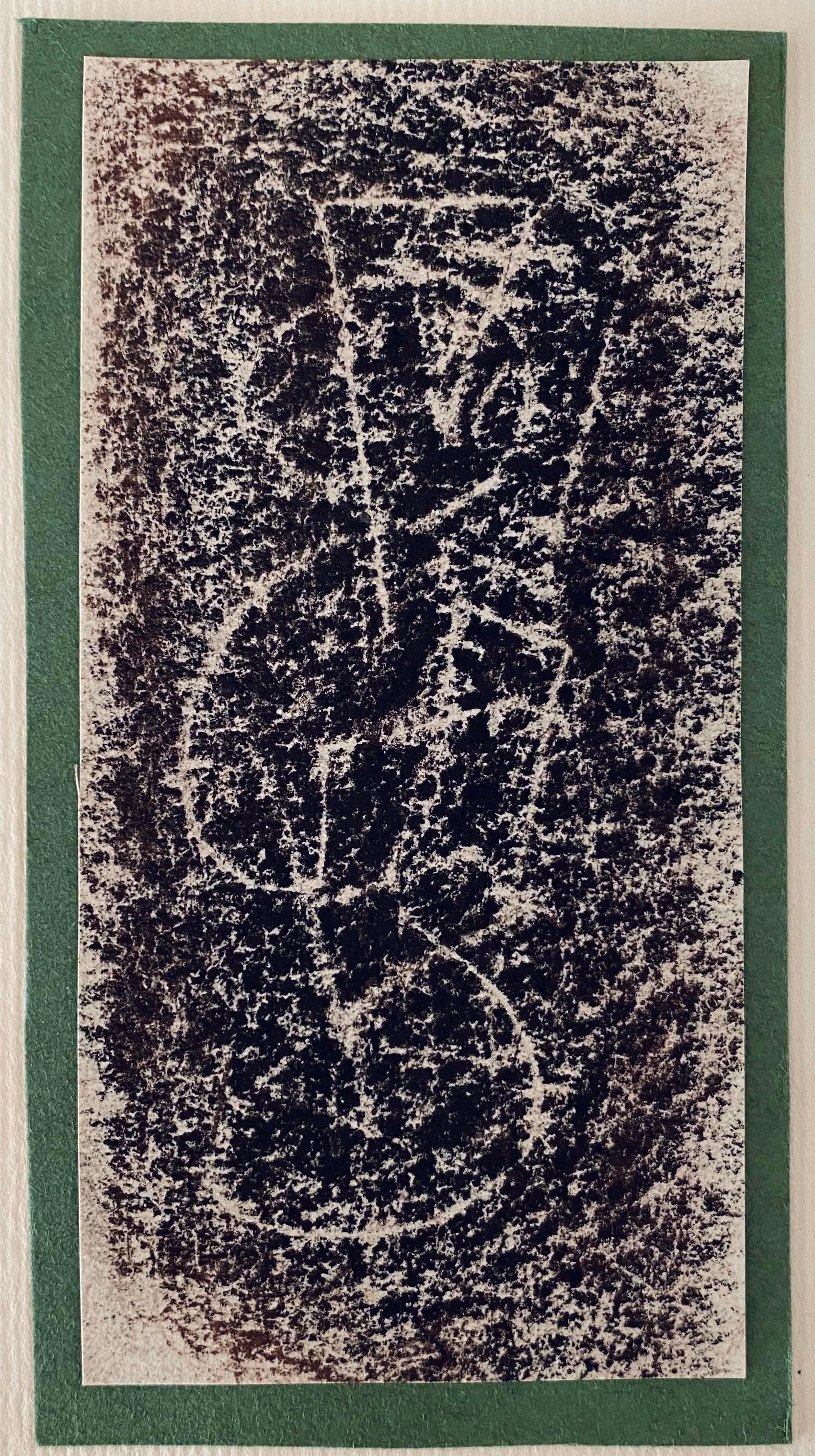 Abstract Drawing de Ary Stillman  - NYC School Expresionista Abstracto Pintor Ruso-Americano Dibujo al Pastel