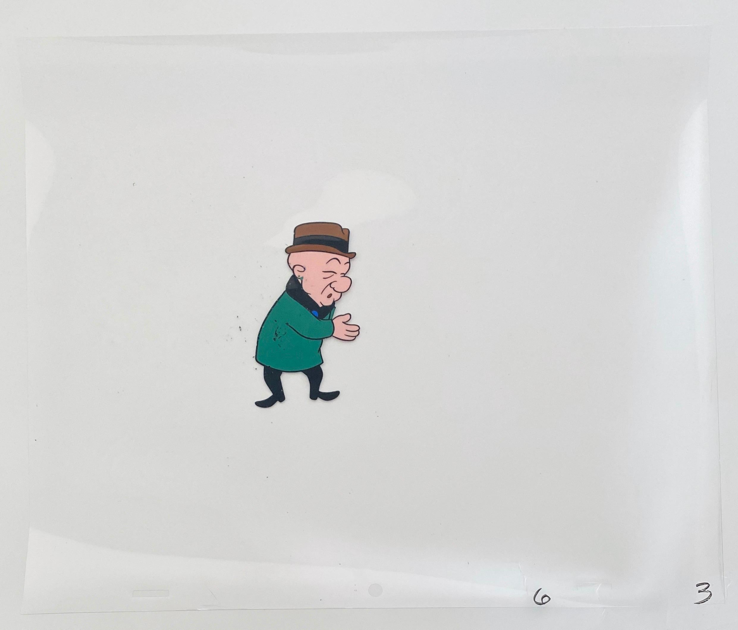 M. Magoo - Peinture originale d'animation vintage d'une Cel dessinée à la main - Pop Art Art par Jules Engel