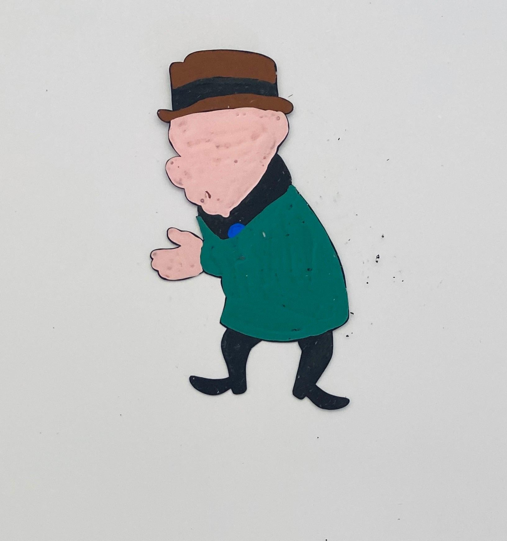 M. Magoo - Peinture originale d'animation vintage d'une Cel dessinée à la main en vente 1