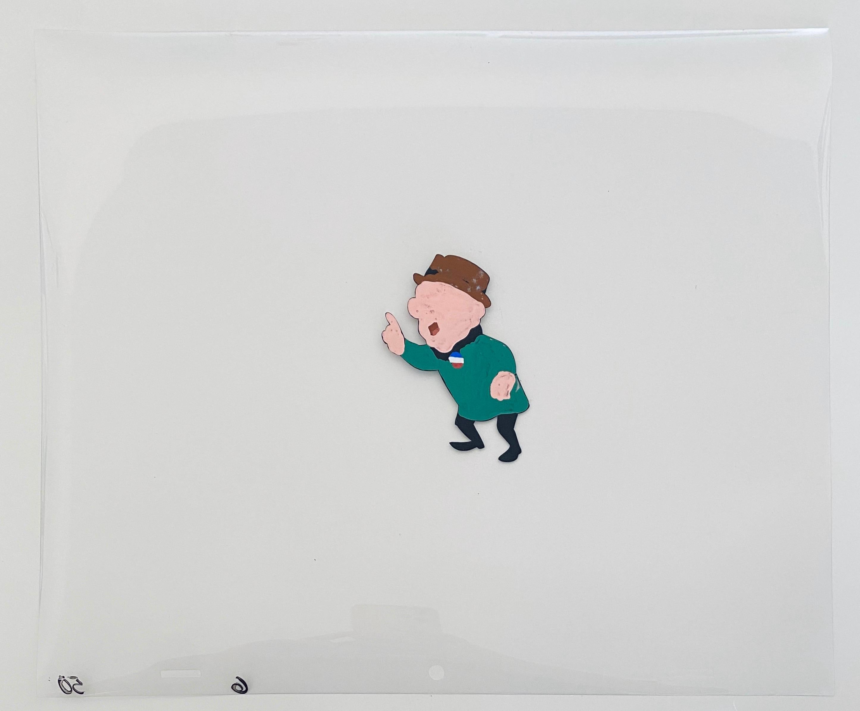 M. Magoo - Peinture originale d'animation vintage d'une Cel dessinée à la main en vente 1