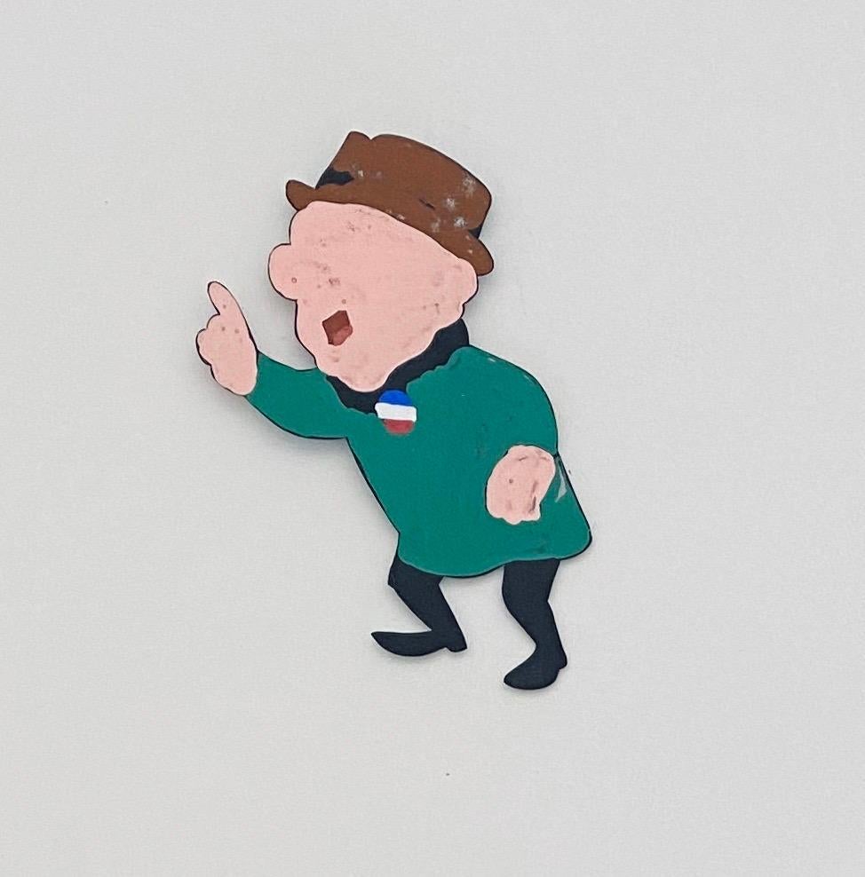 M. Magoo - Peinture originale d'animation vintage d'une Cel dessinée à la main en vente 2