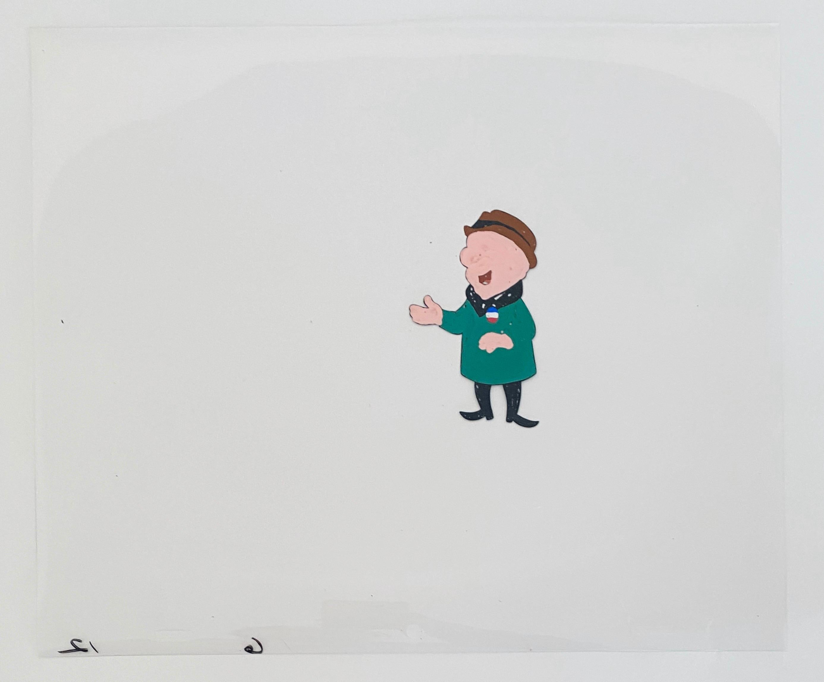 M. Magoo - Peinture originale d'animation vintage d'une Cel dessinée à la main en vente 2