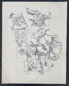 Abstract Expressionism Psychedelic Outsider Art Paul Shimon