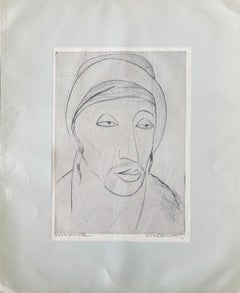 Bezalel School Jerusalem Israeli Judaica Etching