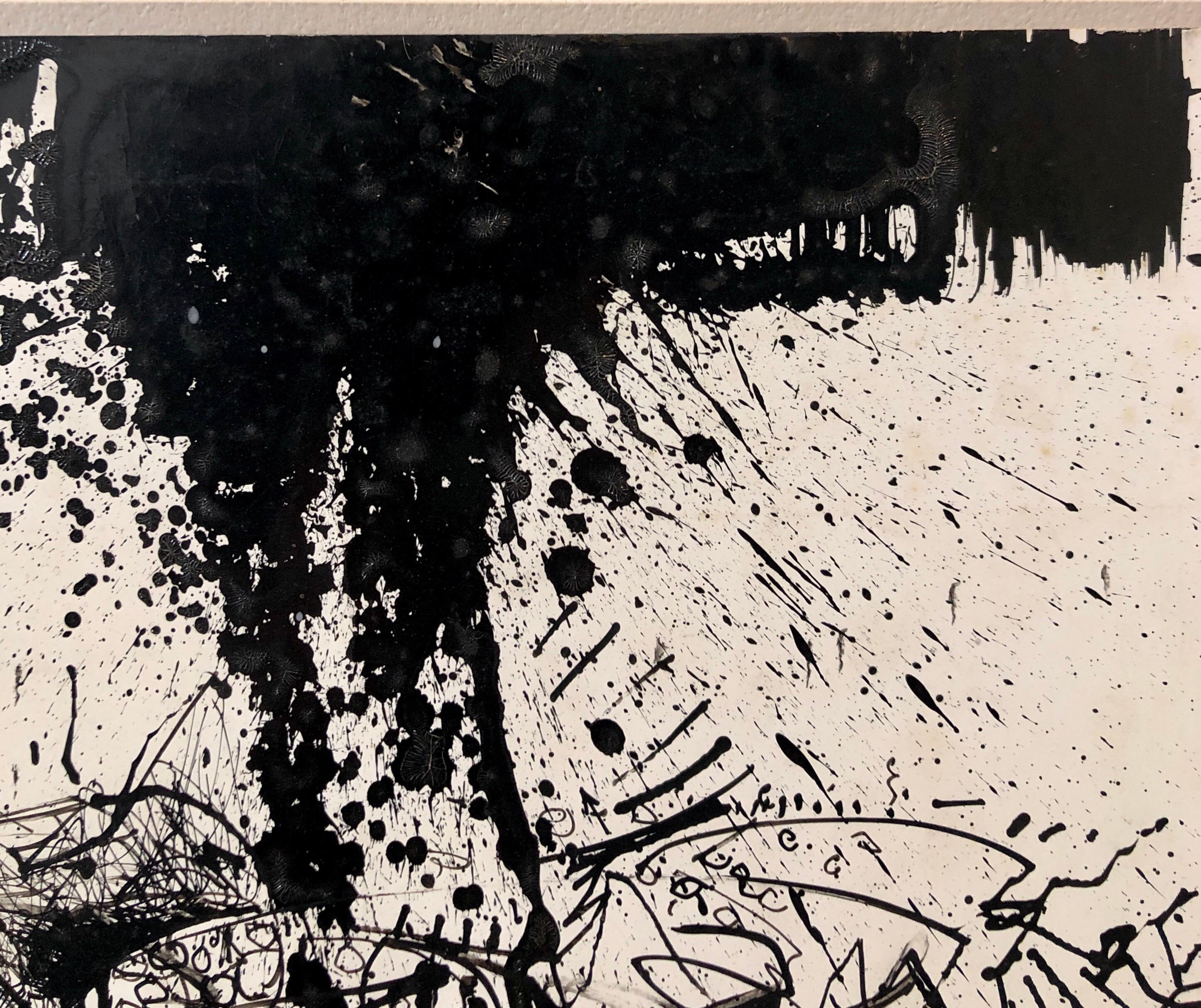 Abstract Expressionist Drawing For Sale 3