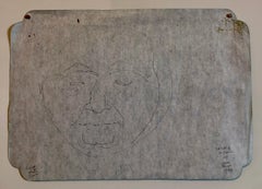 Boston Abstract Expressionist Hyman Bloom Original Pencil Drawing Martin Sumers