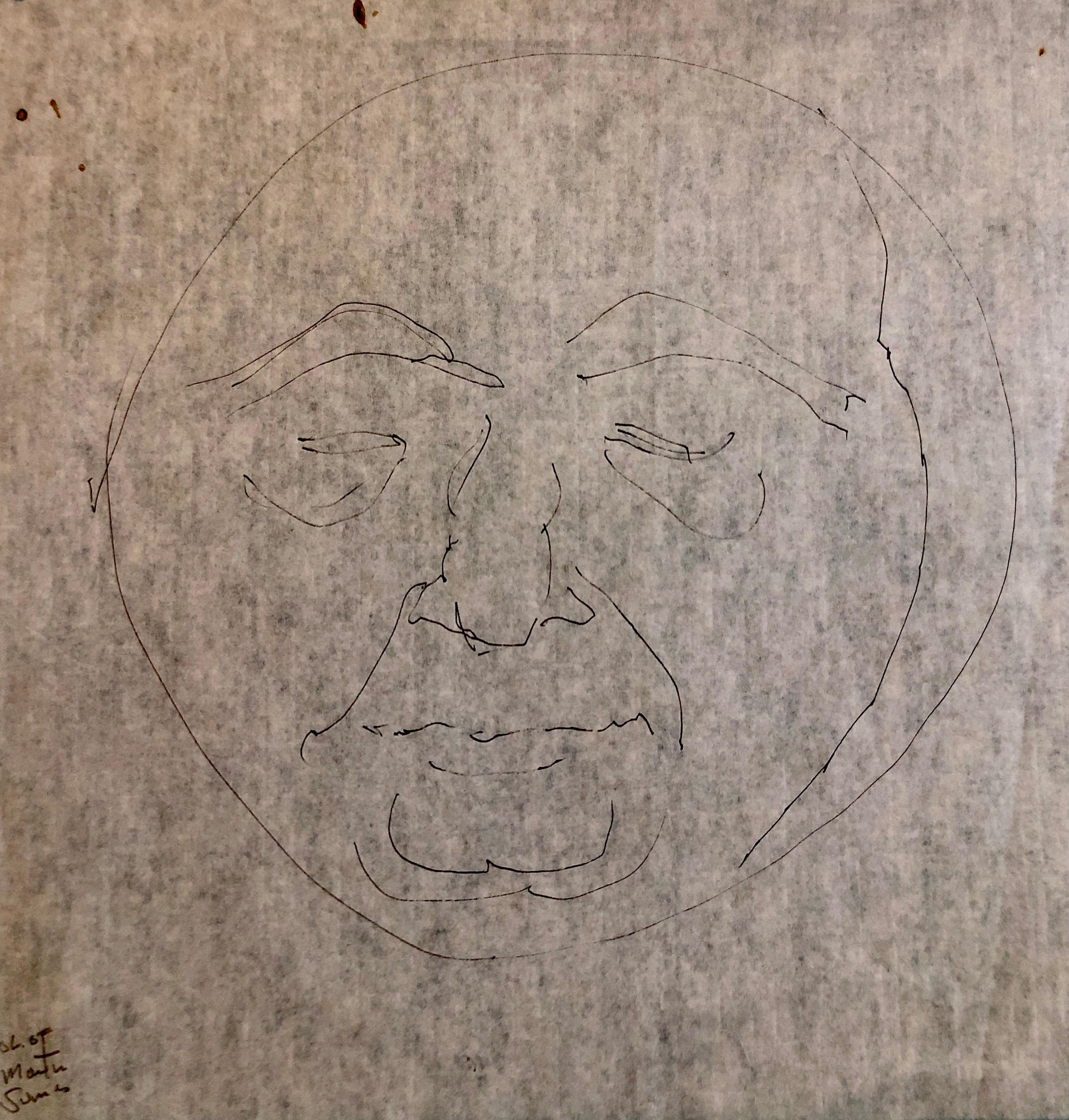 L'espressionista astratto di Boston Hyman Bloom Disegno originale a matita Martin Sumers in vendita 3