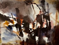Pintura Modernista Abstracta Expresionista Acuarela Bauhaus Weimar Pawel Kontny