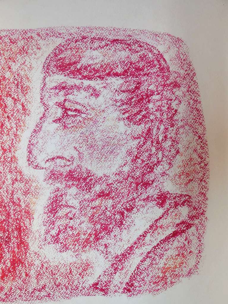 Pastello o tempera su carta. Judaica Shtetl scena di villaggio.
Anatoli Lwowitch Kaplan era un pittore, scultore e stampatore russo, le cui opere spesso riflettono le sue origini ebraiche.
Suo padre era un macellaio a Rahachow, che all'epoca si