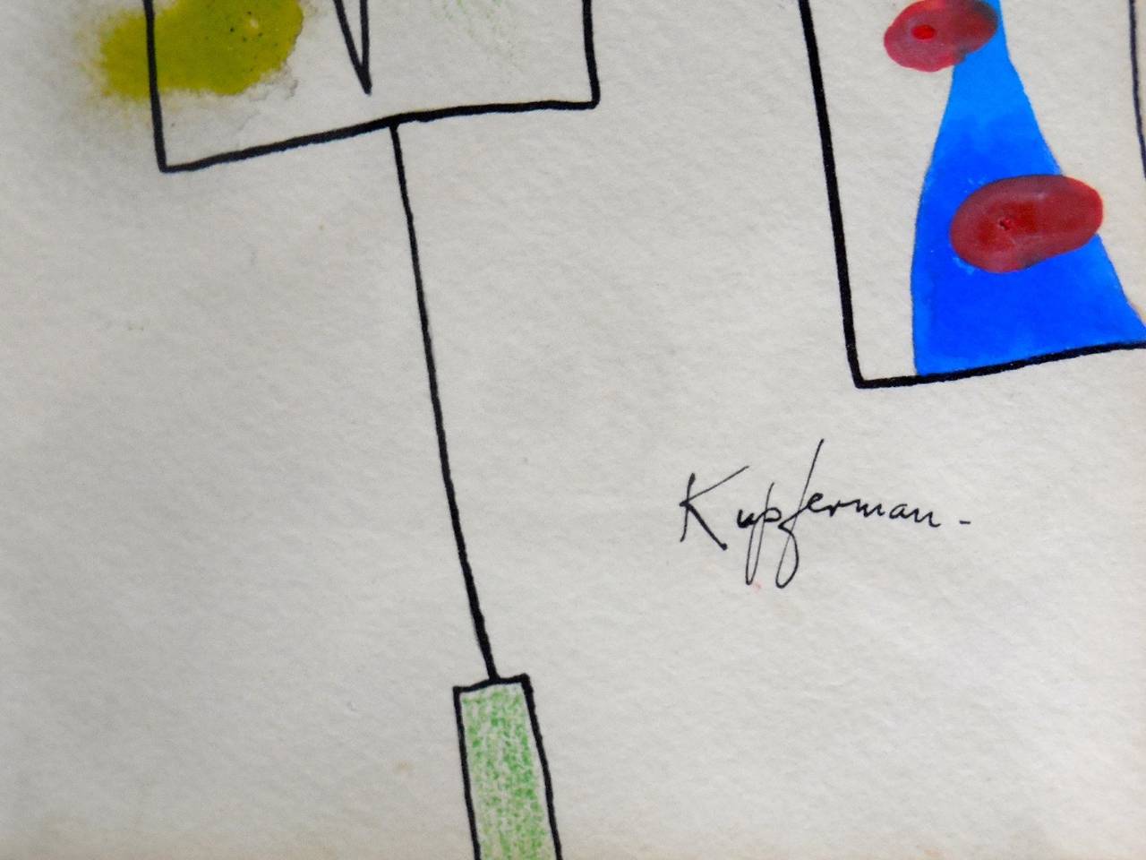 Untitled - Abstract Expressionist Art by Lawrence Kupferman