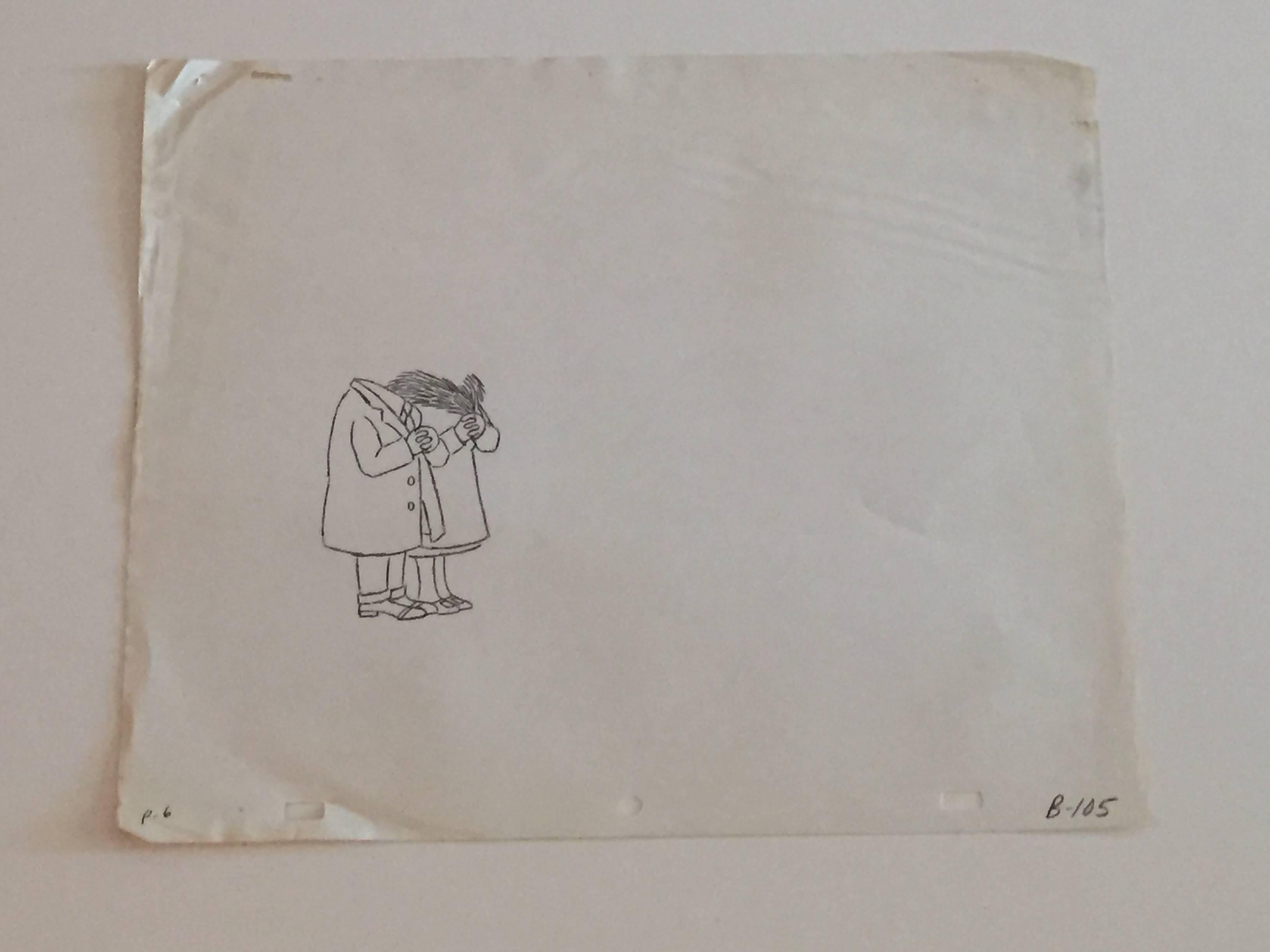 Original Pencil Drawing from PIERRE, 