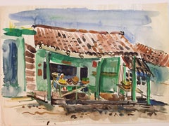 Mexikanisches Haus mit Veranda