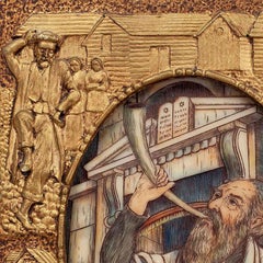 Rabbi Blowing the Shofar